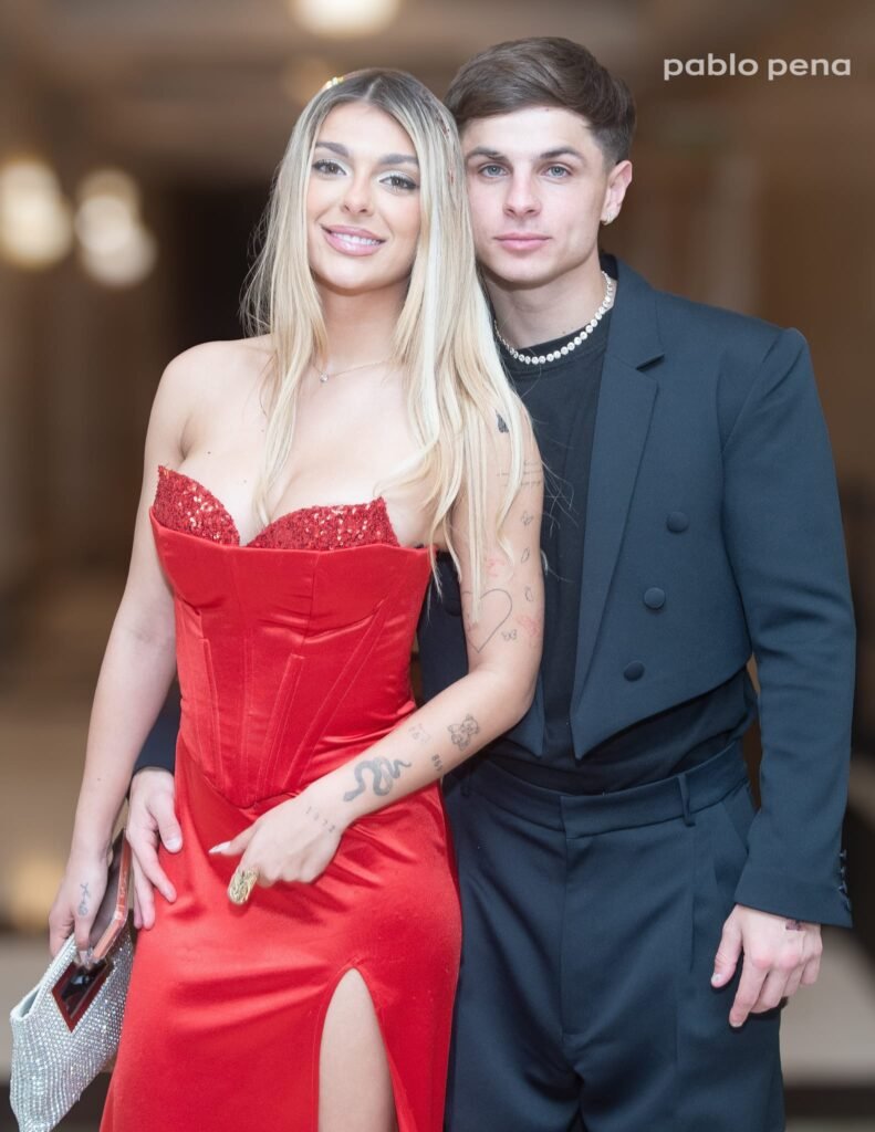 Cena de Famosos 2026: la 49° edición volvió a brillar en el Radisson Montevideo 1 Nunu Lopez y Franco Zunino